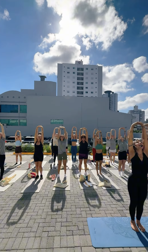 Aula ao ar livre Born Fit Move